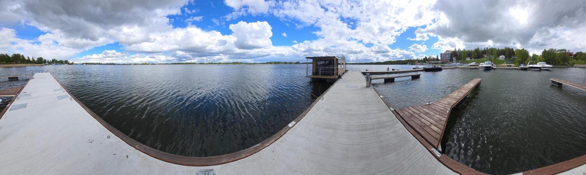 Domek Na Wodzie - Houseboat -Sauna, Taras Na Dachu, Dwie Sypialnie Mikołajki Екстериор снимка